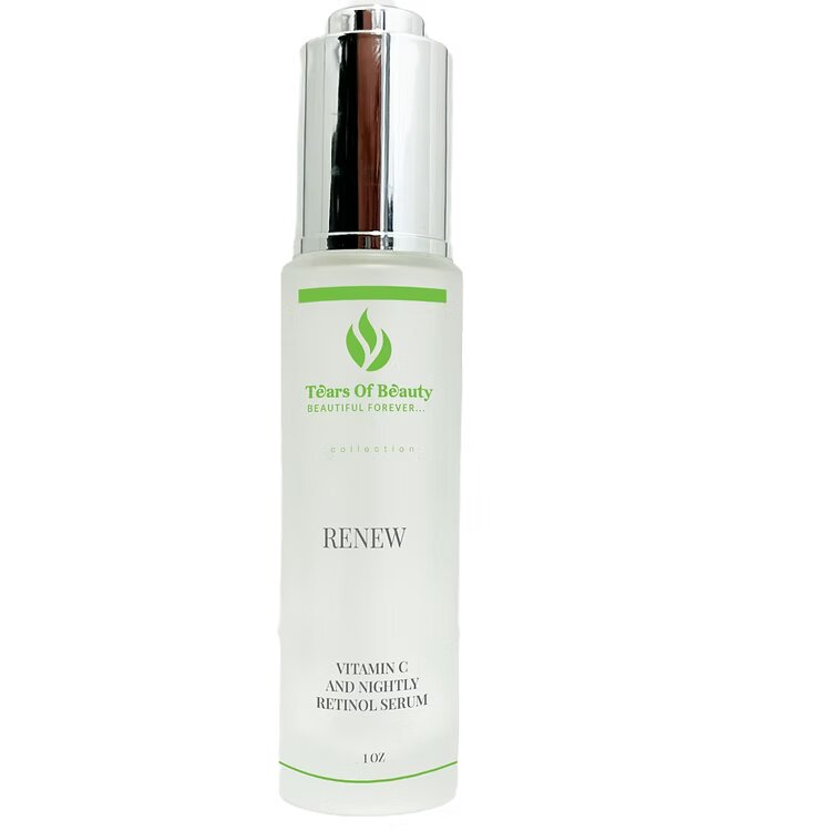1 oz – Vitamin C and Nightly Retinol Serum with Peptides