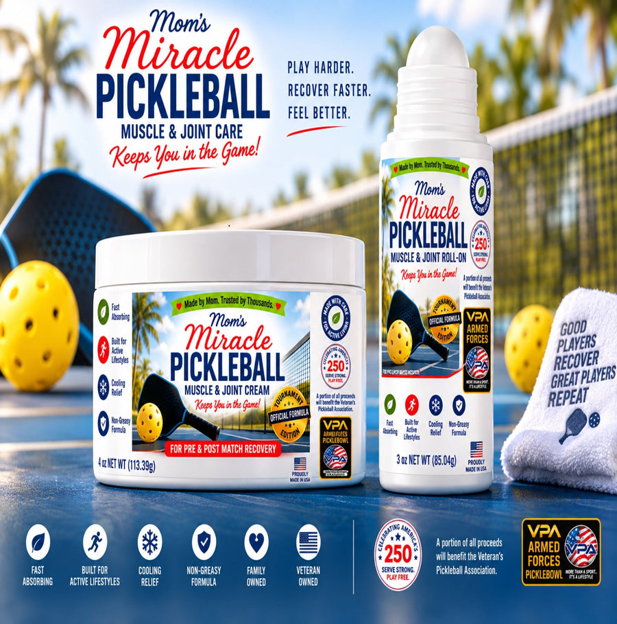 Mom’s Miracle Pickleball Court & Home Recovery Set